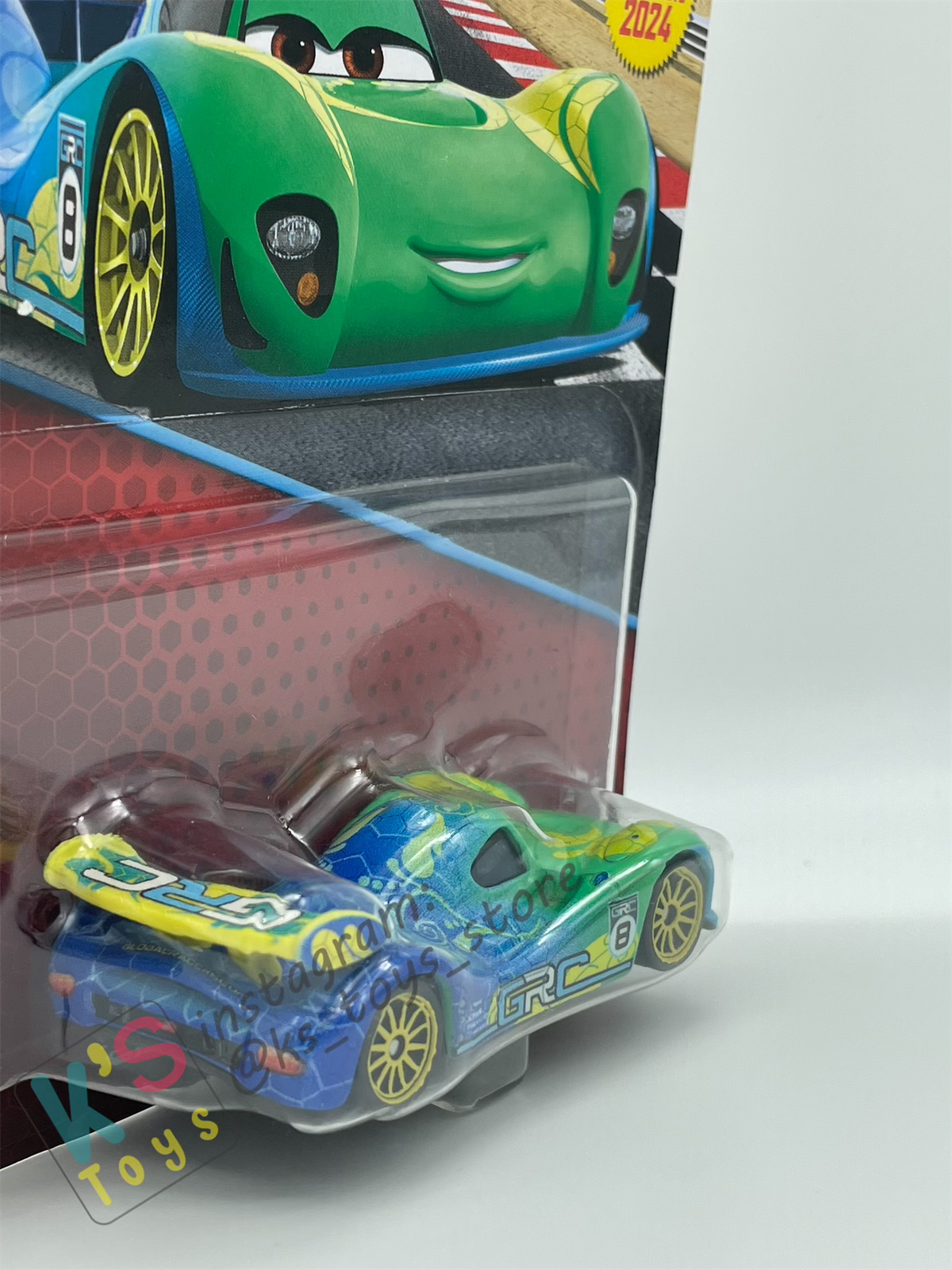 DISNEY PIXAR CARS BY MATTEL, CARLA VELOSO GRC - 2024 NEW RELEASE - BNIP