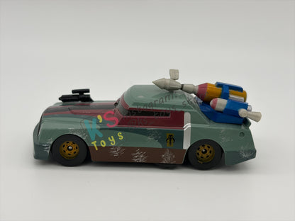 PRE-OWNED / LOOSE DISNEY PIXAR CARS BY MATTEL - "CHICK HICKS AS BOBA FETT" STAR WARS SERIES - MINT / NEAR MINT CONDITION - READ DESCRIPTION!!!!!!!!!!