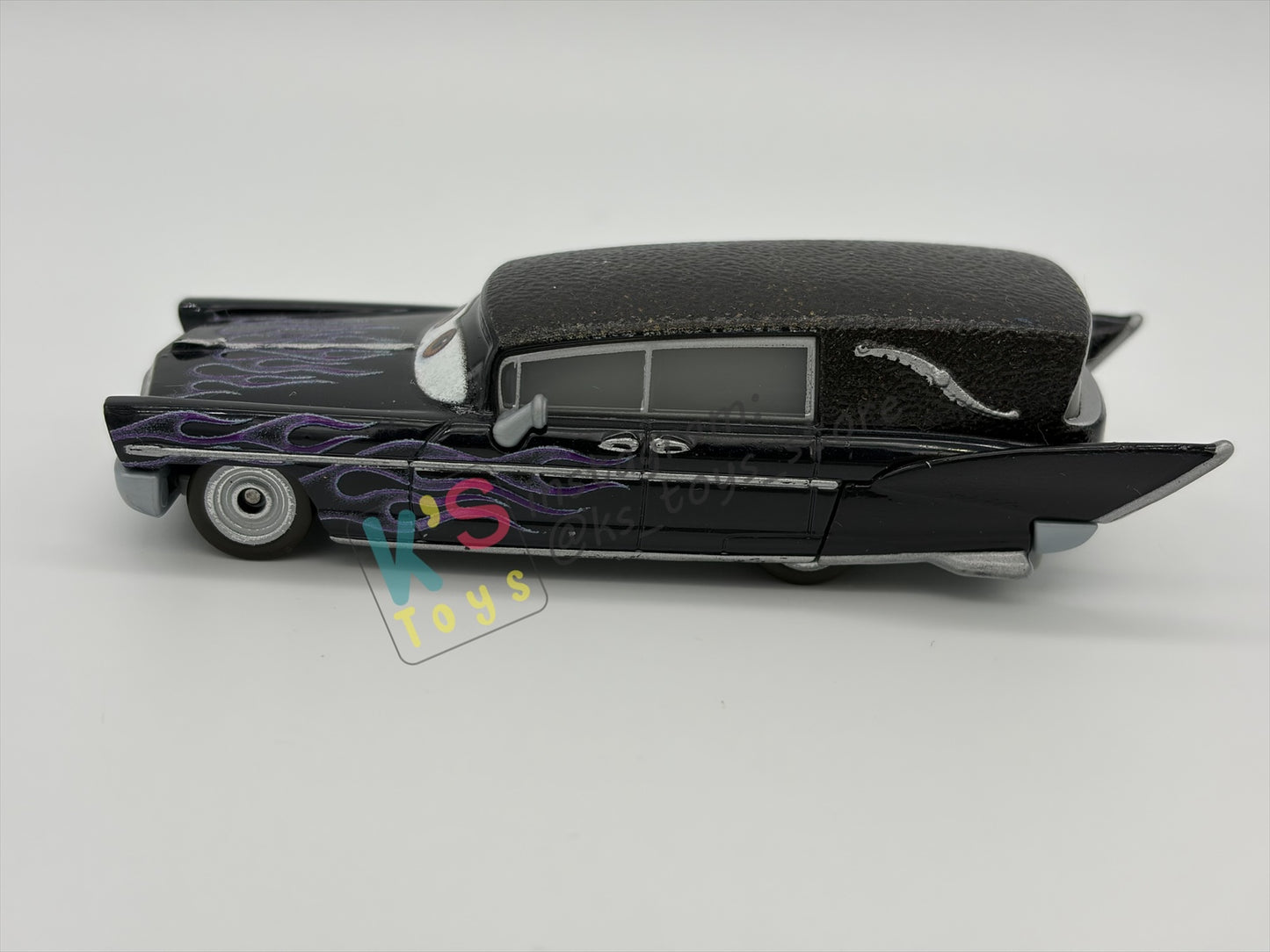 PRE-OWNED / LOOSE DISNEY PIXAR CARS BY MATTEL - "HOT ROD STEVE HEARSELL" CARS 3 SERIES - NEAR MINT CONDITION - READ DESCRIPTION!!!!!!!!!!