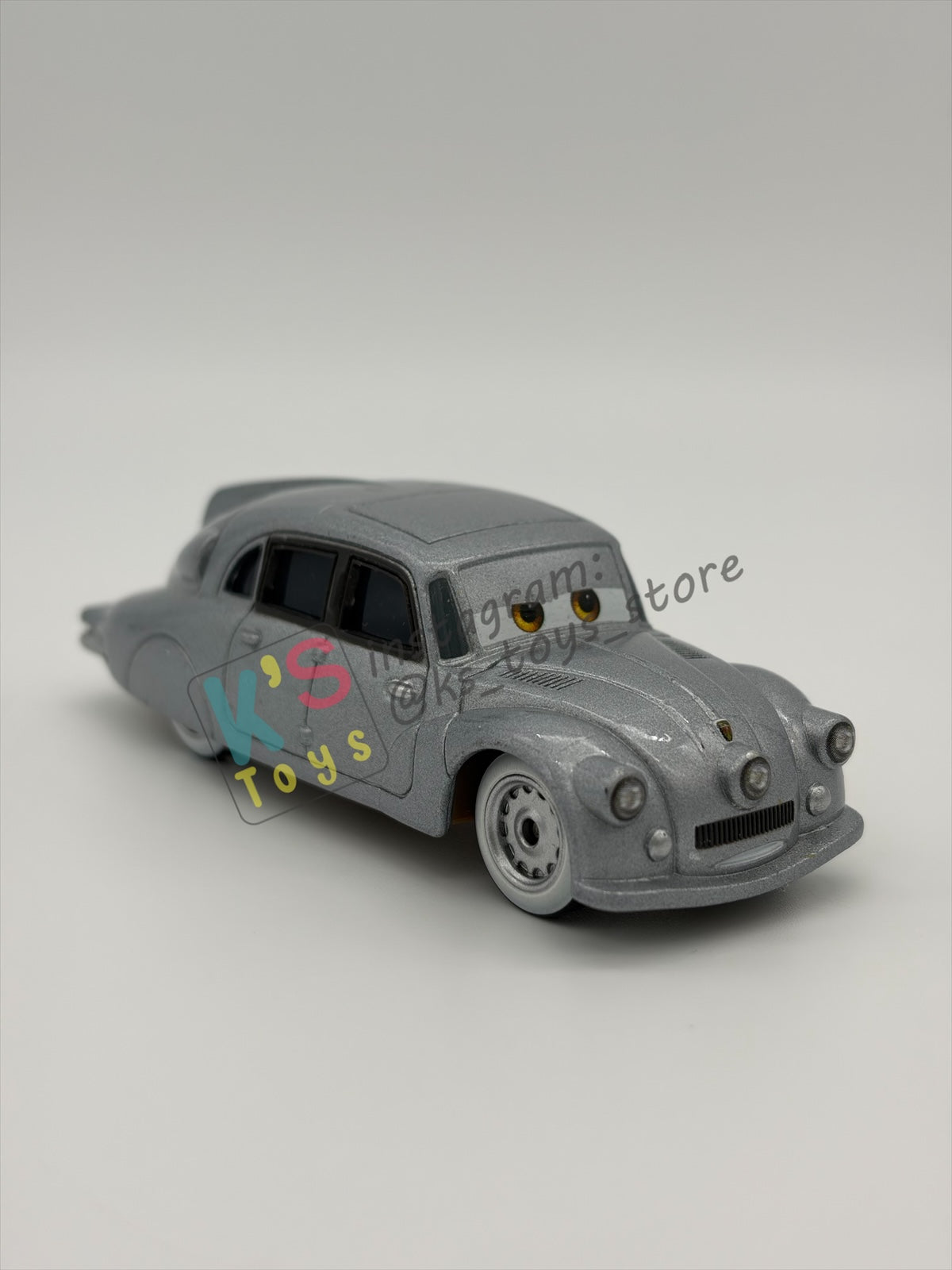 PRE-OWNED / LOOSE DISNEY PIXAR CARS BY MATTEL - "SIR HARLEY GASSUP" CARS 2 CHASE SERIES - NEAR MINT CONDITION - READ DESCRIPTION!!!!!!!!!!