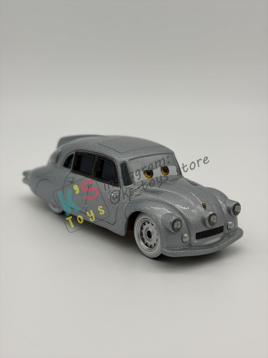 PRE-OWNED / LOOSE DISNEY PIXAR CARS BY MATTEL - "SIR HARLEY GASSUP" CARS 2 CHASE SERIES - NEAR MINT CONDITION - READ DESCRIPTION!!!!!!!!!!