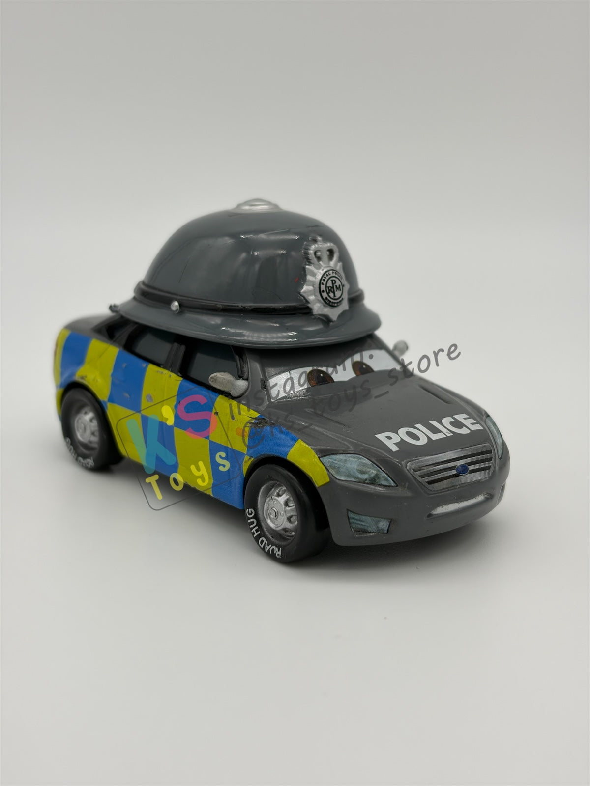 PRE-OWNED / LOOSE DISNEY PIXAR CARS BY MATTEL - "SIREN CARBARINI" CARS 2 PALACE CHAOS SERIES - PLAYED IN GOOD CONDITION - READ DESCRIPTION!!!!!!!!!!