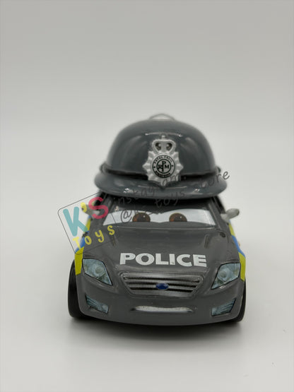 PRE-OWNED / LOOSE DISNEY PIXAR CARS BY MATTEL - "SIREN CARBARINI" CARS 2 PALACE CHAOS SERIES - PLAYED IN GOOD CONDITION - READ DESCRIPTION!!!!!!!!!!