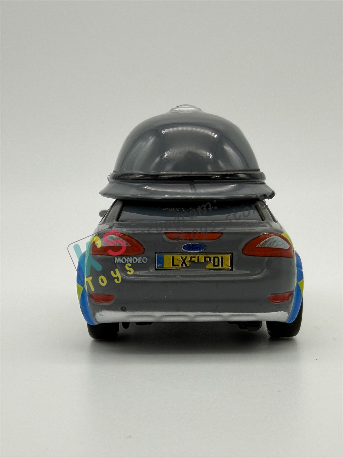 PRE-OWNED / LOOSE DISNEY PIXAR CARS BY MATTEL - "SIREN CARBARINI" CARS 2 PALACE CHAOS SERIES - PLAYED IN GOOD CONDITION - READ DESCRIPTION!!!!!!!!!!