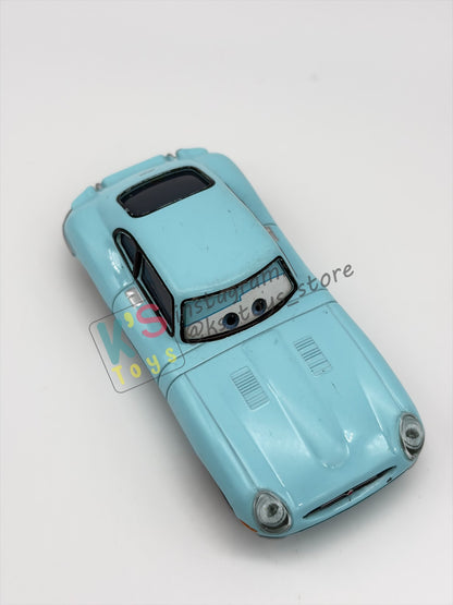 PRE-OWNED / LOOSE DISNEY PIXAR CARS BY MATTEL - "JUMPSTART J. WARD" CARS 2 PALACE CHAOS SERIES - NEAR MINT CONDITION - READ DESCRIPTION!!!!!!!!!!