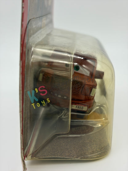 DISNEY PIXAR CARS 1:55 BY MATTEL, FRED - THE WORLD OF CARS SERIES - BNIP