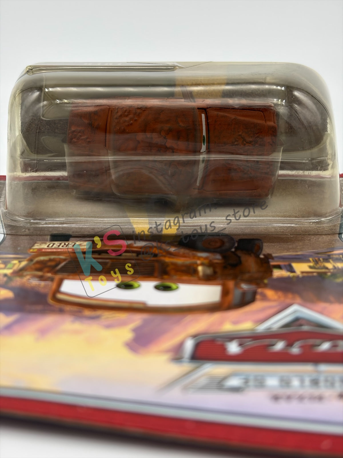DISNEY PIXAR CARS 1:55 BY MATTEL, FRED - THE WORLD OF CARS SERIES - BNIP