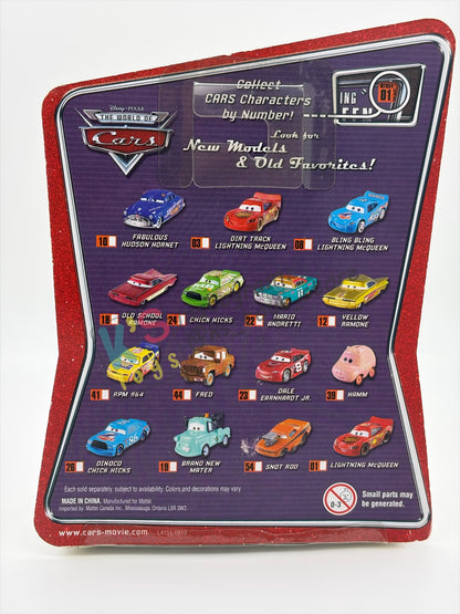 DISNEY PIXAR CARS 1:55 BY MATTEL, FRED - THE WORLD OF CARS SERIES - BNIP