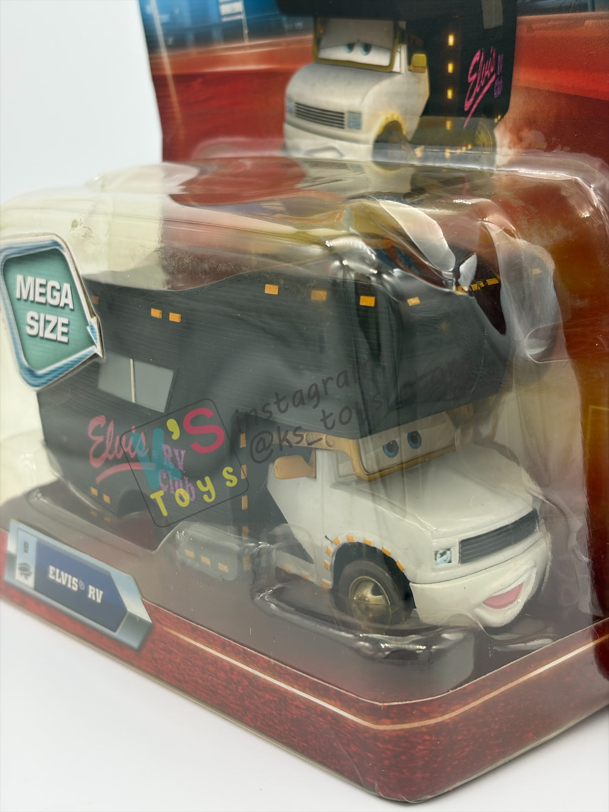 DELUXE DISNEY PIXAR CARS BY MATTEL "ELVIS RV" #9 - BNIP