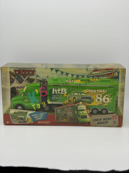 Hauler Disney Pixar Cars by Mattel, Chick Hicks Hauler 86 - BNIP