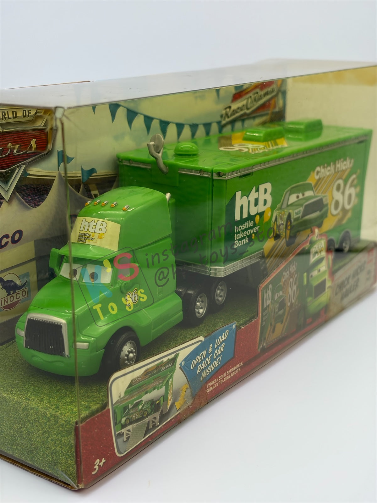 Hauler Disney Pixar Cars by Mattel, Chick Hicks Hauler 86 - BNIP