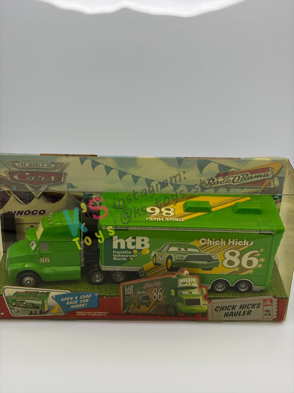 Hauler Disney Pixar Cars by Mattel, Chick Hicks Hauler 86 - BNIP