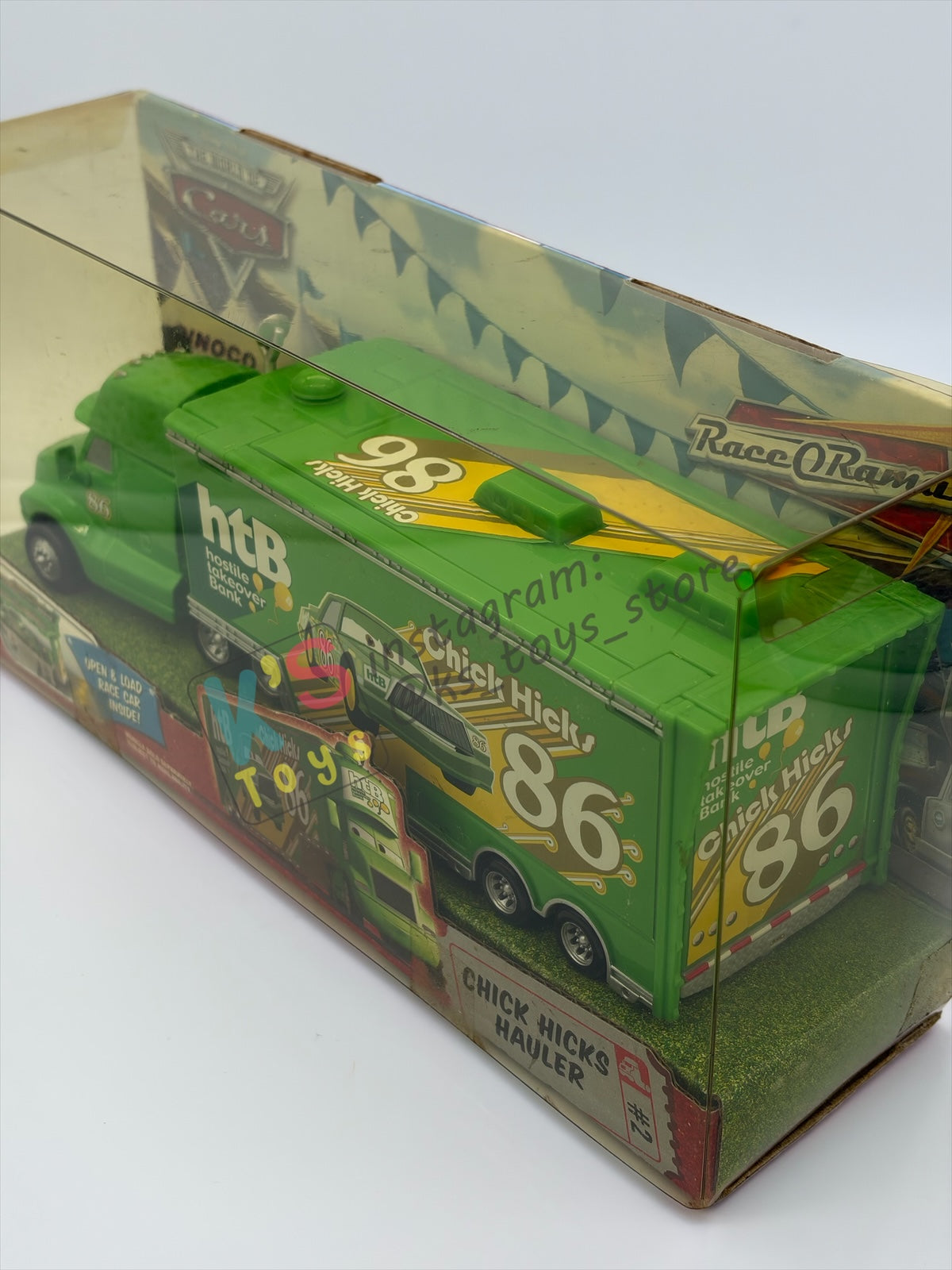 Hauler Disney Pixar Cars by Mattel, Chick Hicks Hauler 86 - BNIP