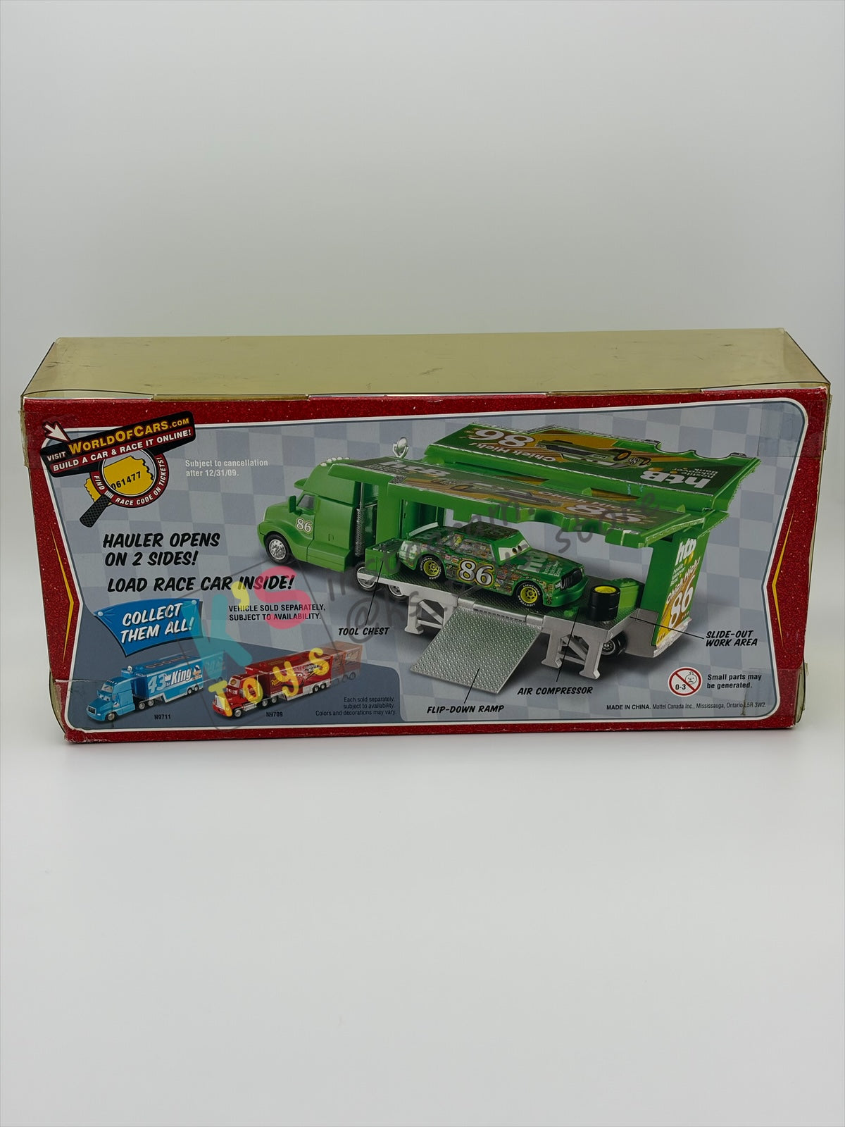Hauler Disney Pixar Cars by Mattel, Chick Hicks Hauler 86 - BNIP
