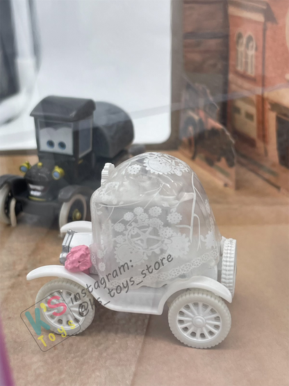 RARE DISNEY PIXAR CARS BY MATTEL, BUNDLE SET OF 2 GIFT SET TIME TRAVEL MATER - 1X RADIATOR SPRINGS BEGINNINGS 3-PACK GIFT SET AND 1X THE WEDDING DAY 2-PACK GIFT SET - BNIB