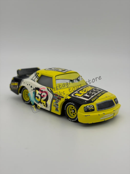 PRE-OWNED / LOOSE DISNEY PIXAR CARS BY MATTEL - "CLAUDE SCRUGGS #52 LEAK LESS" - CARS SERIES - PLAYED CONDITION - READ DESCRIPTION!!!!!!!!!!!