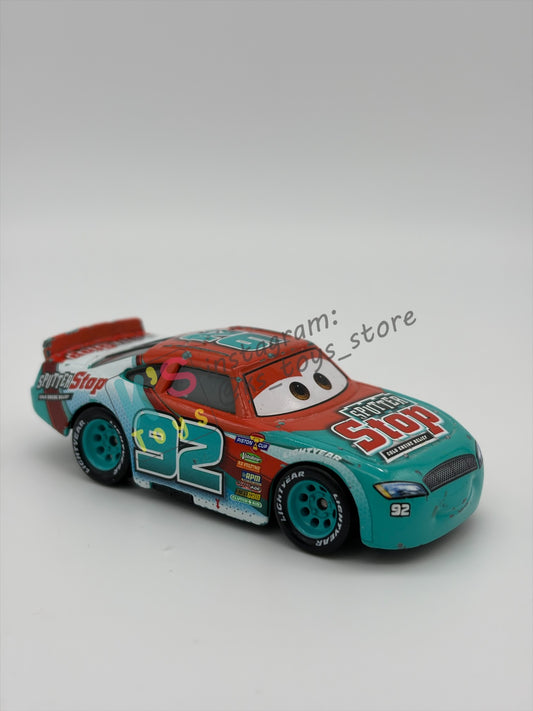 PRE-OWNED / LOOSE DISNEY PIXAR CARS BY MATTEL - "MURRAY CLUTCHBURN" - CARS 3 PISTON CUP RACERS SERIES - PLAYED CONDITION - READ DESCRIPTION!!!!!!!!!!!