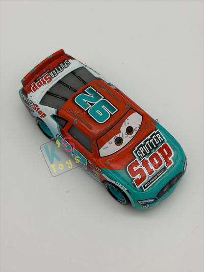 PRE-OWNED / LOOSE DISNEY PIXAR CARS BY MATTEL - "MURRAY CLUTCHBURN" - CARS 3 PISTON CUP RACERS SERIES - PLAYED CONDITION - READ DESCRIPTION!!!!!!!!!!!
