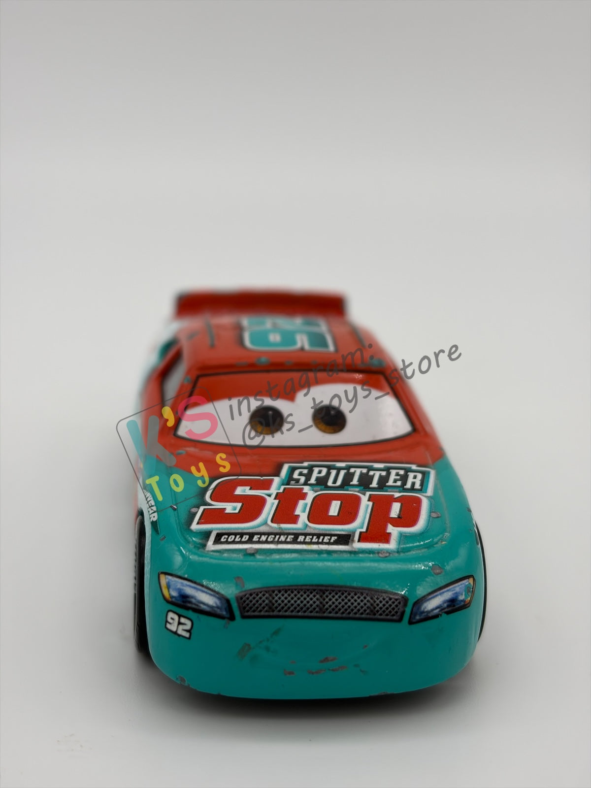 PRE-OWNED / LOOSE DISNEY PIXAR CARS BY MATTEL - "MURRAY CLUTCHBURN" - CARS 3 PISTON CUP RACERS SERIES - PLAYED CONDITION - READ DESCRIPTION!!!!!!!!!!!