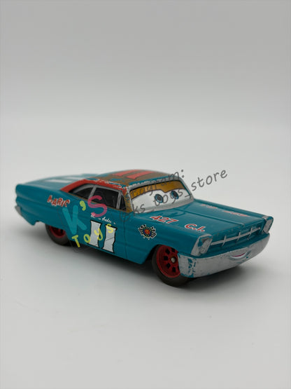 PRE-OWNED / LOOSE DISNEY PIXAR CARS BY MATTEL - "MARIO ANDRETTI RED RIMS" - CARS SERIES - PLAYED WITH GOOD CONDITION - READ DESCRIPTION!!!!!!!!!!!