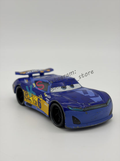 PRE-OWNED / LOOSE DISNEY PIXAR CARS BY MATTEL - "BUBBA WHEELHOUSE" - CARS 3 SERIES - PLAYED CONDITION - READ DESCRIPTION!!!!!!!!!!!