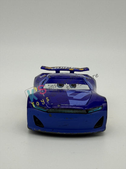 PRE-OWNED / LOOSE DISNEY PIXAR CARS BY MATTEL - "BUBBA WHEELHOUSE" - CARS 3 SERIES - PLAYED CONDITION - READ DESCRIPTION!!!!!!!!!!!