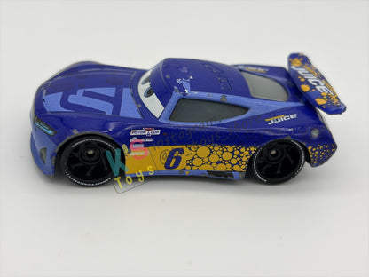PRE-OWNED / LOOSE DISNEY PIXAR CARS BY MATTEL - "BUBBA WHEELHOUSE" - CARS 3 SERIES - PLAYED CONDITION - READ DESCRIPTION!!!!!!!!!!!