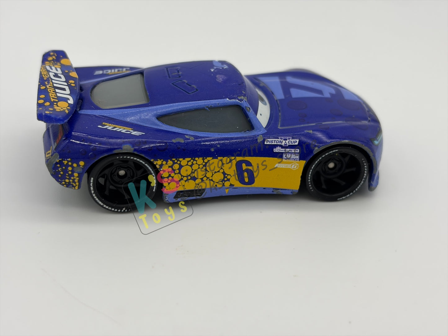 PRE-OWNED / LOOSE DISNEY PIXAR CARS BY MATTEL - "BUBBA WHEELHOUSE" - CARS 3 SERIES - PLAYED CONDITION - READ DESCRIPTION!!!!!!!!!!!