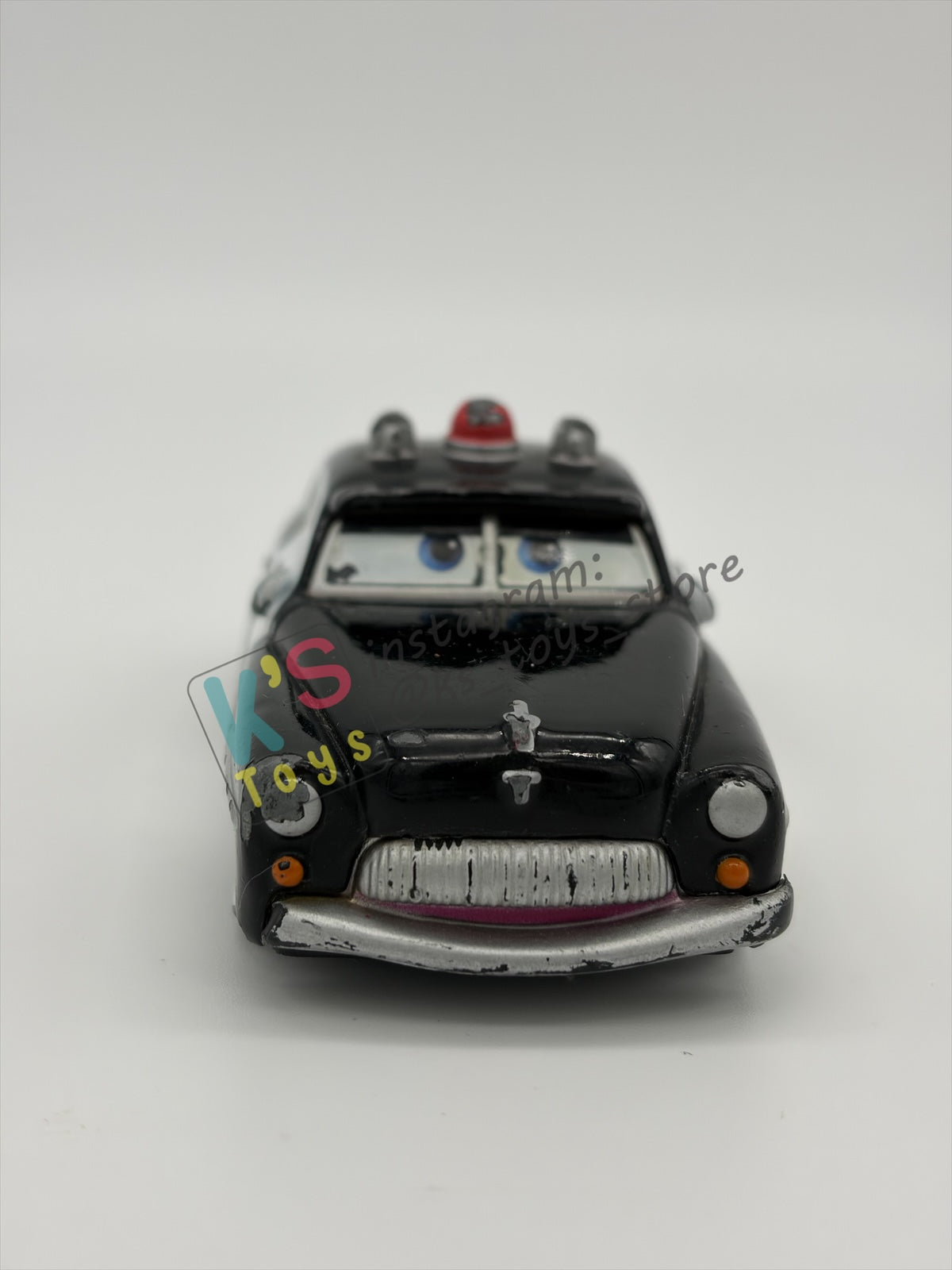 PRE-OWNED / LOOSE DISNEY PIXAR CARS BY MATTEL - "SHERIFF" - CARS SERIES - PLAYED CONDITION - READ DESCRIPTION!!!!!!!!!!!