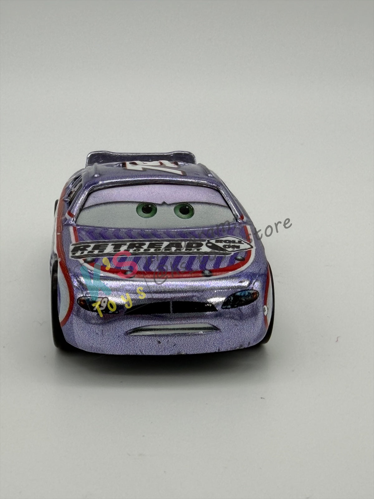 PRE-OWNED / LOOSE DISNEY PIXAR CARS BY MATTEL - "METALLIC HAUL INNGAS" - SCAVENGER HUNT SERIES - NEAR MINT CONDITION - READ DESCRIPTION!!!!!!!!!!!