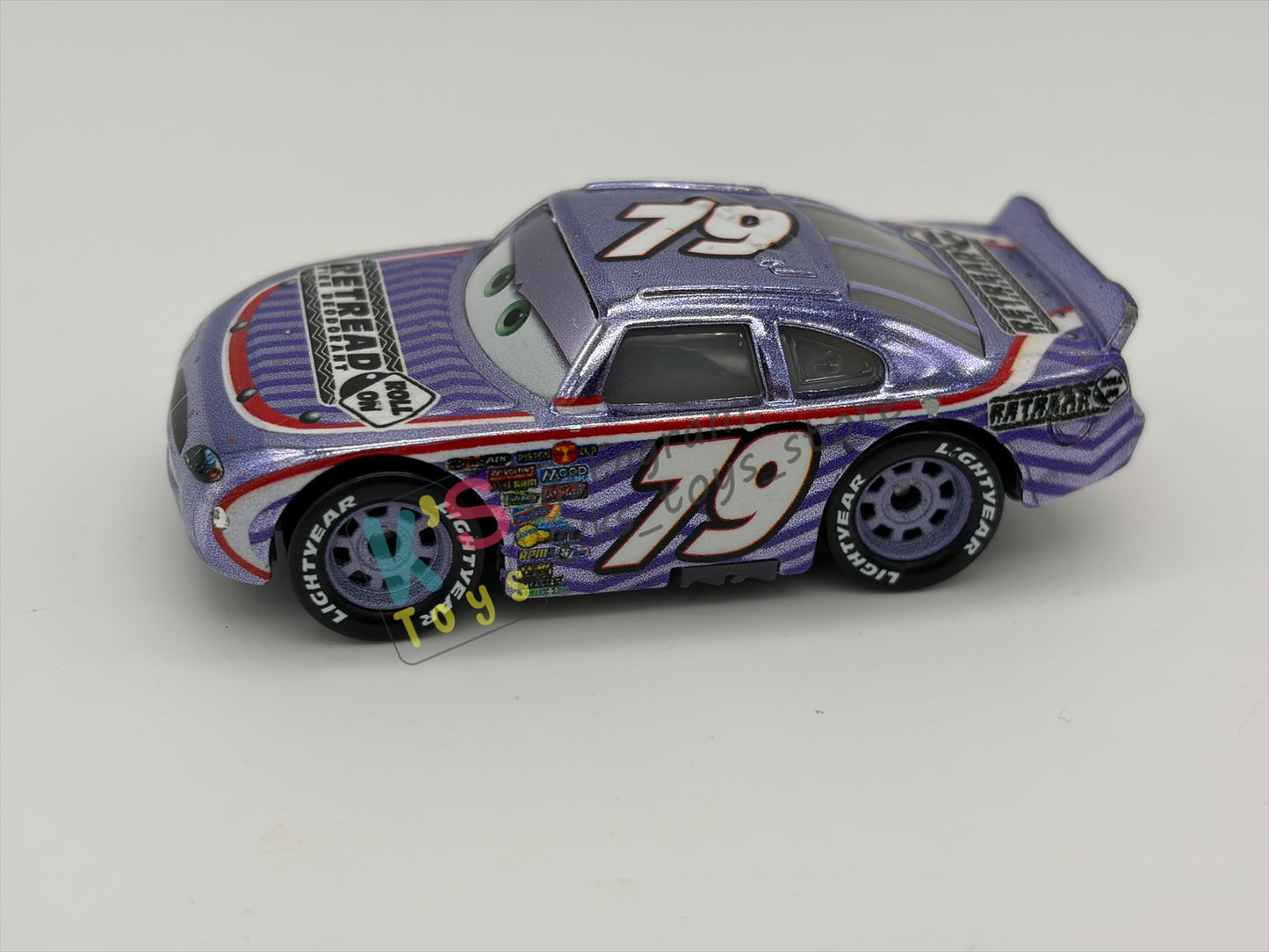 PRE-OWNED / LOOSE DISNEY PIXAR CARS BY MATTEL - "METALLIC HAUL INNGAS" - SCAVENGER HUNT SERIES - NEAR MINT CONDITION - READ DESCRIPTION!!!!!!!!!!!