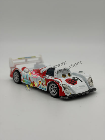 PRE-OWNED / LOOSE DISNEY PIXAR CARS BY MATTEL - "SHU TODOROKI" - CARS 2 SERIES - PLAYED CONDITION - READ DESCRIPTION!!!!!!!!!!