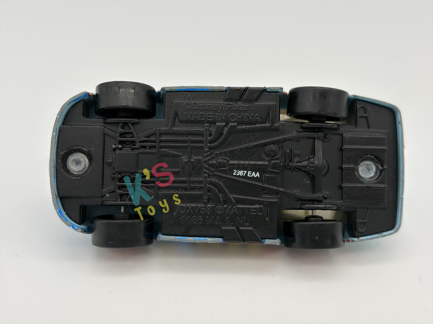 PRE-OWNED / LOOSE DISNEY PIXAR CARS - "RALPH CARLOW #117 LIL'S TORQUEY PISTONS" CARS 3 - PLAYED CONDITION