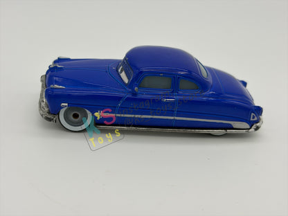 PRE-OWNED / LOOSE DISNEY PIXAR CARS BY MATTEL - "DOC HUDSON WHITE RIMS” - CARS SERIES - GOOD CONDITION - READ DESCRIPTION!!!!!!!!!!!