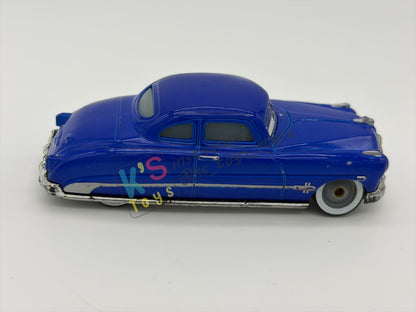 PRE-OWNED / LOOSE DISNEY PIXAR CARS BY MATTEL - "DOC HUDSON WHITE RIMS” - CARS SERIES - GOOD CONDITION - READ DESCRIPTION!!!!!!!!!!!
