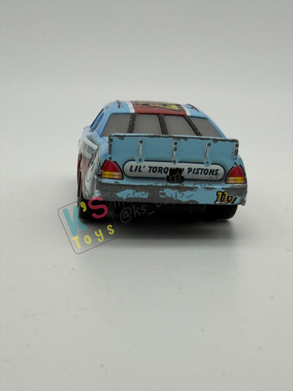 PRE-OWNED / LOOSE DISNEY PIXAR CARS - "RALPH CARLOW #117 LIL'S TORQUEY PISTONS" CARS 3 - PLAYED CONDITION