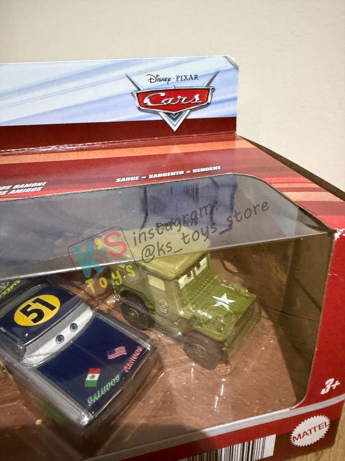GIFT SET Disney Pixar Cars by MATTEL, EXCLUSIVE 5 PACK TRAINING DAY AT WILLY'S BUTTE - BNIP