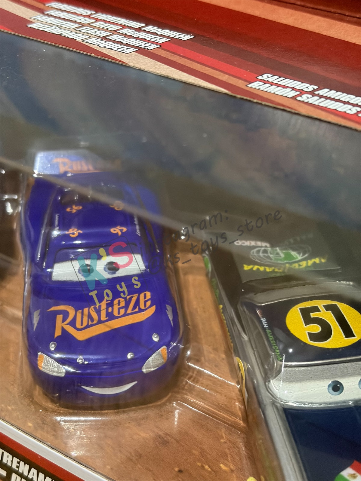 GIFT SET Disney Pixar Cars by MATTEL, EXCLUSIVE 5 PACK TRAINING DAY AT WILLY'S BUTTE - BNIP