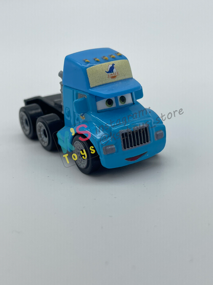 Loose Mini Racers Pixar Disney Cars, GRAY HAULER - Mint / Near Mint Condition