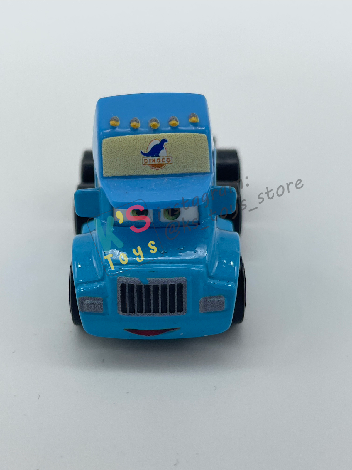 Loose Mini Racers Pixar Disney Cars, GRAY HAULER - Mint / Near Mint Condition