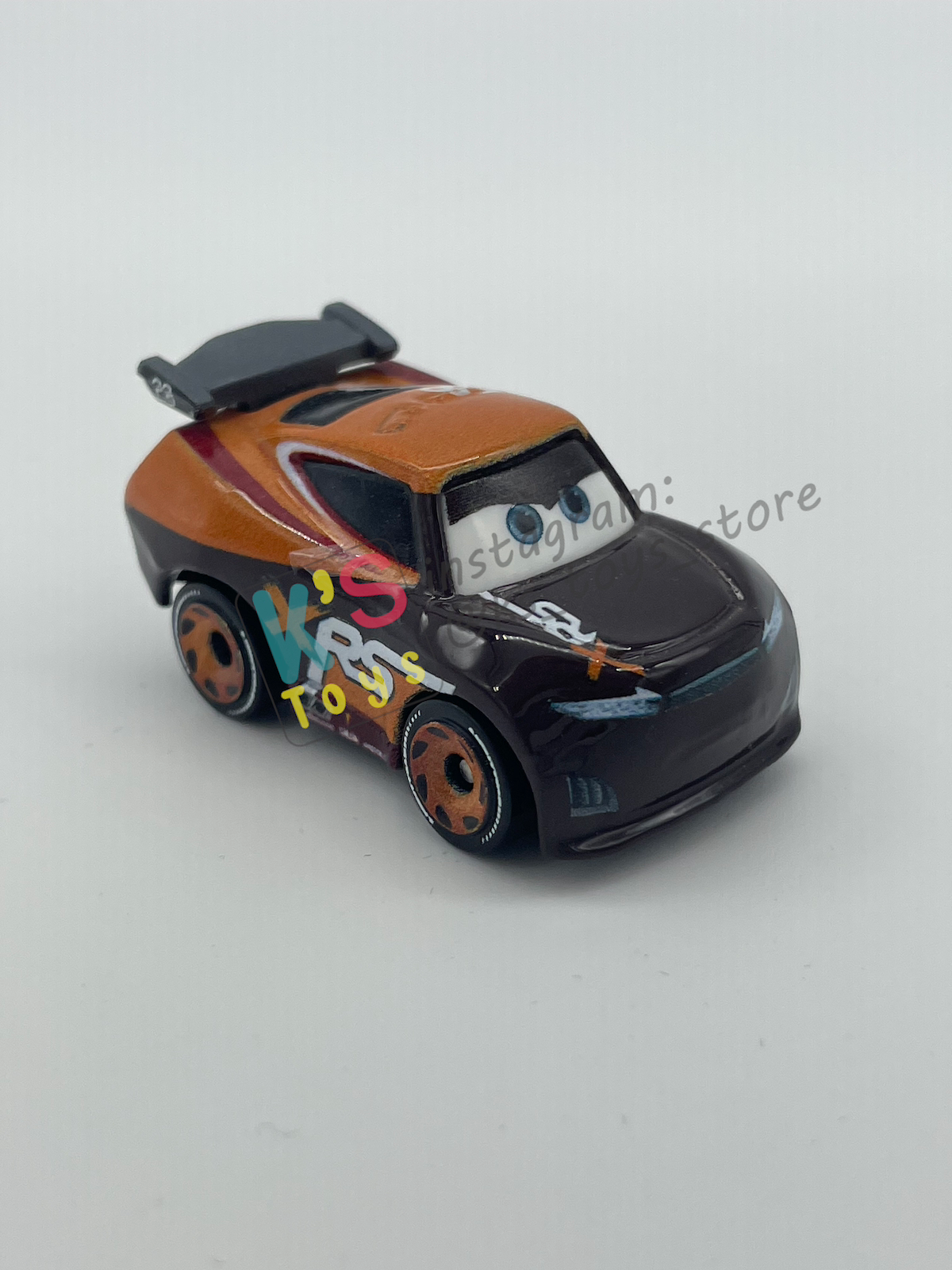 Loose Mini Racers Pixar Disney Cars, XRS TIM TREADLESS - Mint / Near Mint Condition