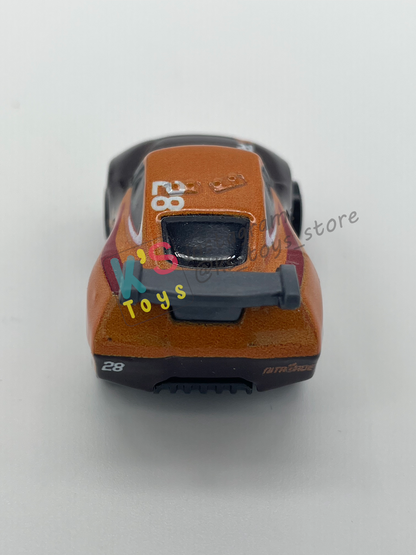 Loose Mini Racers Pixar Disney Cars, XRS TIM TREADLESS - Mint / Near Mint Condition