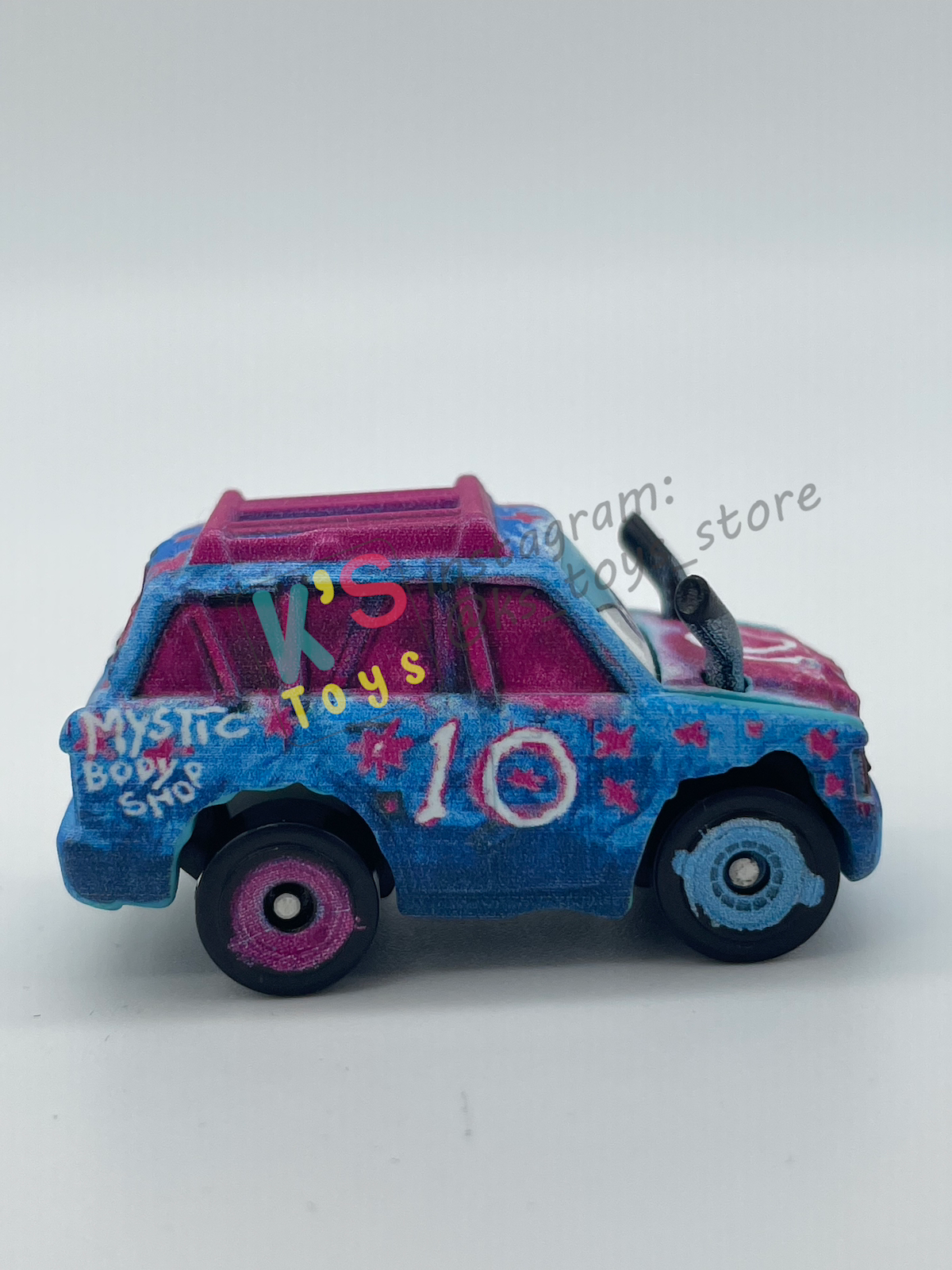 Loose Mini Racers Pixar Disney Cars, BLIND SPOT - Mint / Near Mint Condition