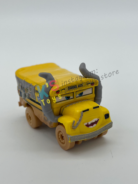 Loose Mini Racers Pixar Disney Cars, MUDDY MISS FRITTER - Mint / Near Mint Condition