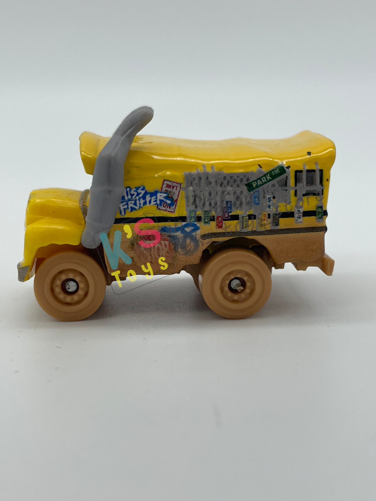 Loose Mini Racers Pixar Disney Cars, MUDDY MISS FRITTER - Mint / Near Mint Condition