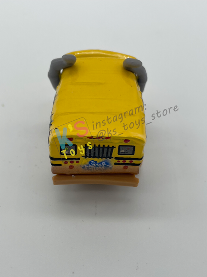 Loose Mini Racers Pixar Disney Cars, MUDDY MISS FRITTER - Mint / Near Mint Condition