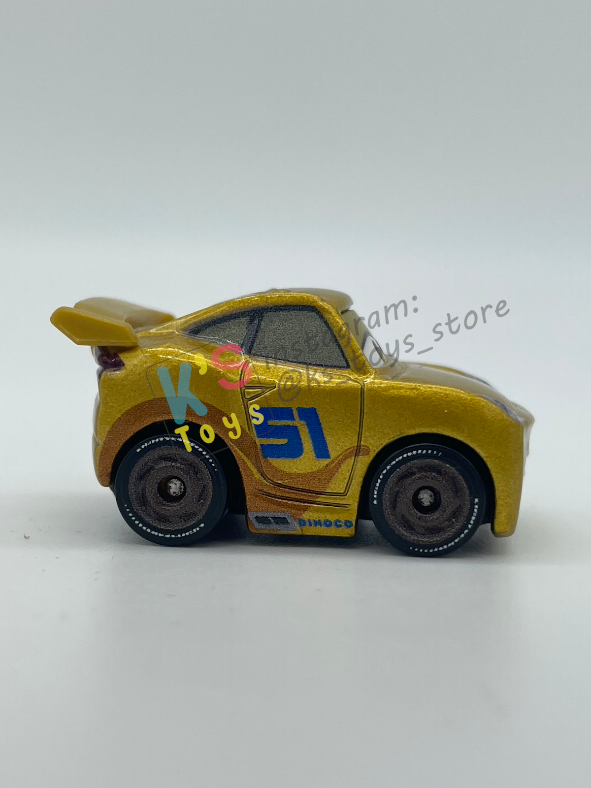 Loose Mini Racers Pixar Disney Cars, ROAD TRIP CRUZ RAMIREZ - Mint / Near Mint Condition