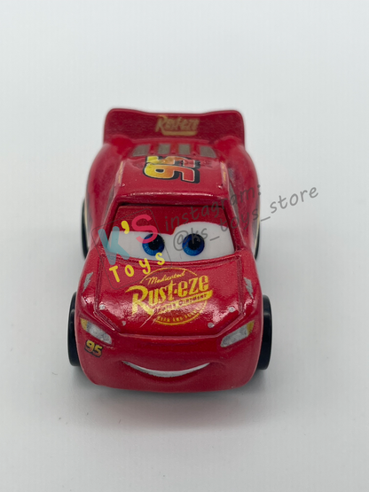 Loose Mini Racers Pixar Disney Cars, LIGHTNING MCQUEEN CARS 3 - Mint / Near Mint Condition