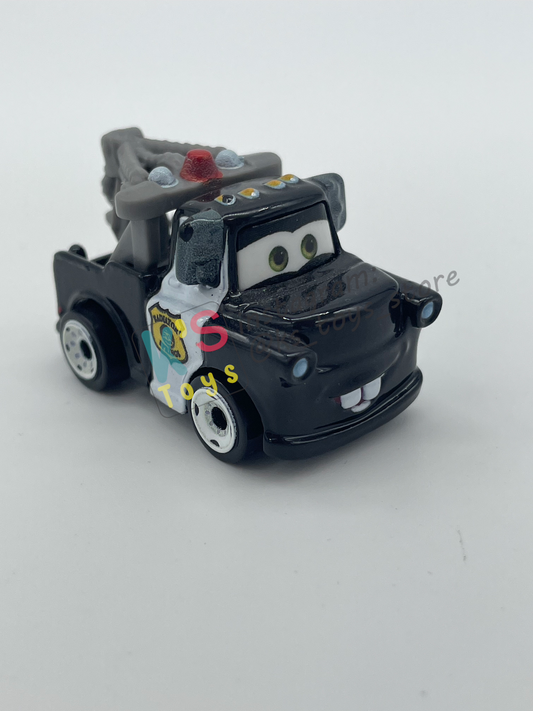 Loose Mini Racers Pixar Disney Cars, OFFICER MATER - Mint / Near Mint Condition