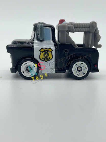 Loose Mini Racers Pixar Disney Cars, OFFICER MATER - Mint / Near Mint Condition